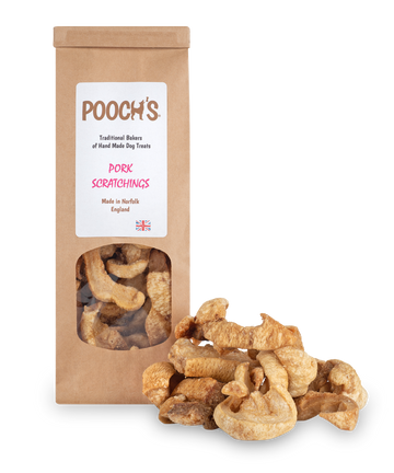Poochs Pork Scratchings (Gluten/Grain Free)